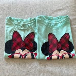 2 Disney Minnie Mouse T-shirts